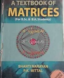 A Textbook Of Matrices