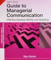 Guide To Manegerial Communication