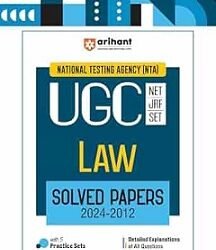 NTA UGC NET/JRF/ SET Law Solved Papers (2024-2012)