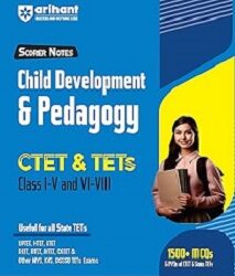 Scorer Notes Child Development & Pedagogy CTET & TETs Class 1-5 And 6-8