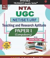 Truemans NTA UGC NET,SET,JRF Paper 1