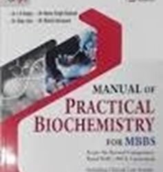 Manual Of Practical Biochemistry For MBBS