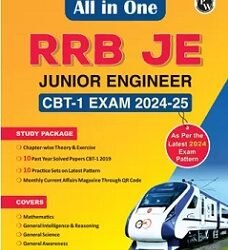 All in One RRB JE Junior Engineer CBT 1 Exam 2024-25