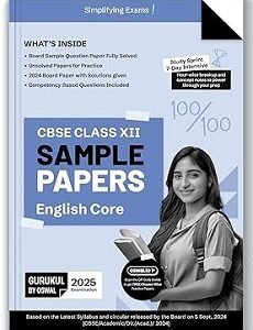 CBSE Sample Papers English Core Class 12