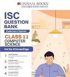 Oswaal ISC Question Bank Class 11 Computer Science