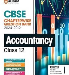 CBSE Chapterwise Question Bank Accountancy For Class 12 2024-2012