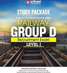 Arihants Study Package (RRBs) Railway Group D Recruitment Exam (Level 1) English
