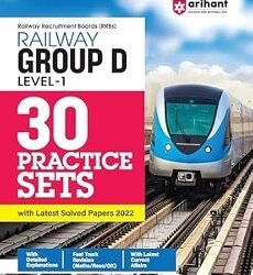 Arihants (RRBs) Railway Group D (Level-1) 30 Practice Sets English