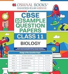 Oswaal CBSE Sample Question Papers Class 11 Biology (For 2025 Exam)