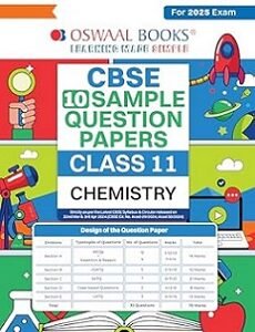 Oswaal CBSE 10 Sample Question Papers Class 11 Chemistry
