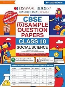 Oswaal CBSE 10 Sample Question Papers Class 10 Social Science