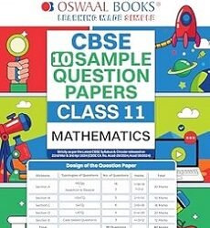 Oswaal CBSE 10 Sample Question Papers Class 11 Mathematics (For 2025 Exam)