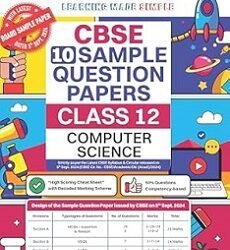 Oswaal CBSE Sample Question Papers Class 12 Computer Science