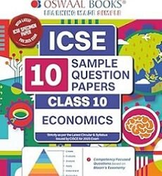 Oswaal ICSE 10 Sample Question Papers Economics Class 10