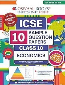 Oswaal ICSE 10 Sample Question Papers Economics Class 10