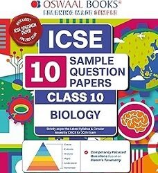Oswaal ICSE 10 Sample Question Papers Biology Class 10