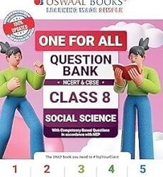 Oswaal One For All Question Bank NCERT & CBSE Social Science Class 8