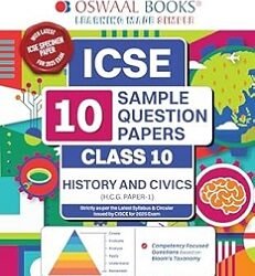 Oswaal ICSE 10 Sample Question Papers History & Civics Class 10
