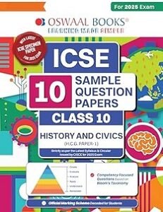 Oswaal ICSE 10 Sample Question Papers History & Civics Class 10