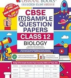 Oswaal CBSE 10 Sample Question Papers Class 12 Biology
