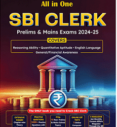 All In One SBI Clerk Prelims & Mains Exams 2024-25