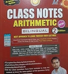 Class Notes Arithmetic