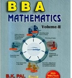 Bba Mathematics Volume-II