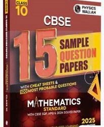 15 Sample Question Papers Mathematics Standard Class 10 CBSE (2025 Examition)