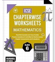 ICSE Chapterwise Worksheets Mathematics Class 6
