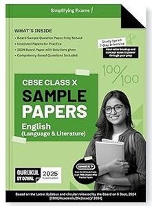 CBSE Sample Papers English Language & Literature Class 10 (2025 Examition)
