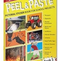 Peel & Paste - Pictorial Sticker Book For School Projects - Book 3