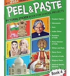 Peel & Paste - Pictorial Sticker Book For School Projects - Book 4