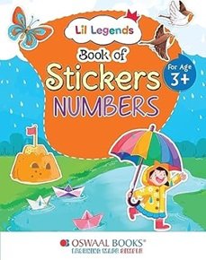 Oswaal Lil Legends Book Of Stickers Numbers (For Age 3+)