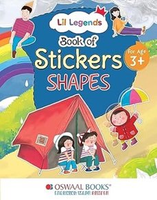 Oswaal Lil Legends Book Of Stickers Shapes (For Age 3+)