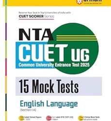 NTA CUET UG 15 Mock Tests English Language