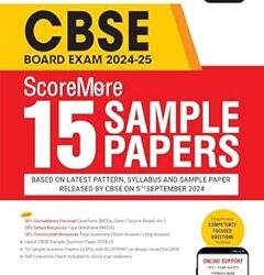 Score More 15 Sample Papers Physics Class 12