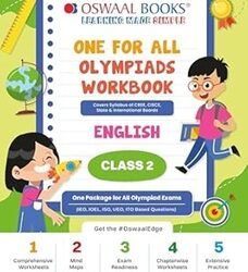 Oswaal One For All Olympiad Workbook English Class 2
