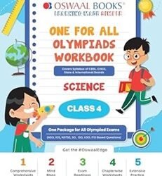 Oswaal One For All Olympiad Workbook Science Class 4