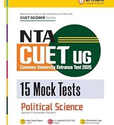 NTA CUET UG 15 Mock Tests Political Science 2025