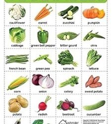 Vegetables - My First Early Learning Wall Chart