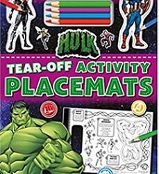 Marvel Hulk: Tear Off Activity Placemats