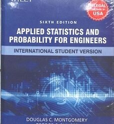 Applied Statistics And Probability For Engineers