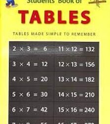 Students Book Of Tables