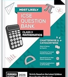 Most Likely ICSE Question Bank : Mathematics Class 10 (2026 Examination)