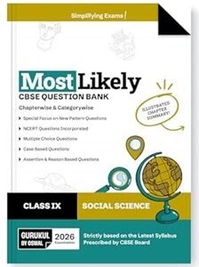 Most Likely CBSE Question Bank Social Science Class 9 (2026 Examination)