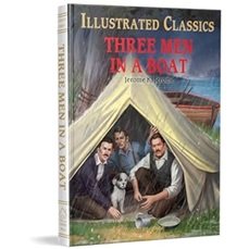 Three Men in a Boat : Illustrated Abridged Children Classic English Novel with Review Questions