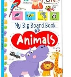 My Big Board Book Of Animals