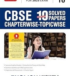 CBSE 10 Years Solved Papers Chapterwise Topicprewise English Language & Literature Class 10