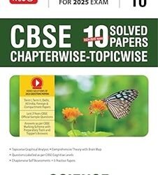 CBSE 10 Years Solved Papers Chapterwise Topicprewise Science Class 10
