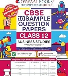 Oswaal CBSE 10 Sample Question Papers Class 12 Business Studies (For 2025 Exam)